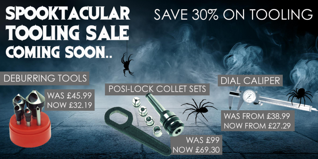 Halloween tooling sale coming soon