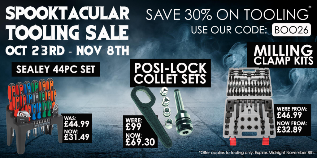 Halloween tooling sale coming soon
