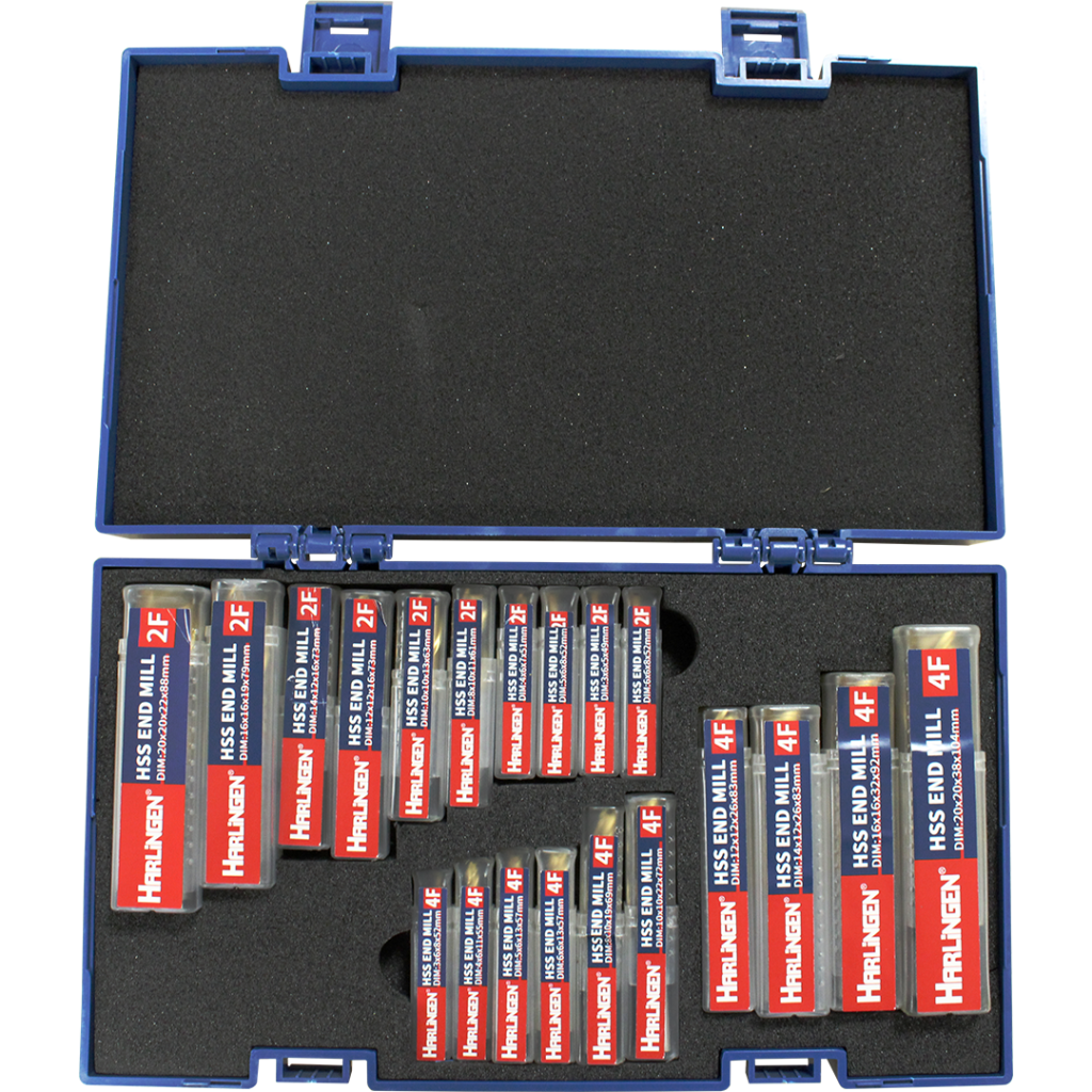 Slot & End Mill Set Milling Machine Cutters